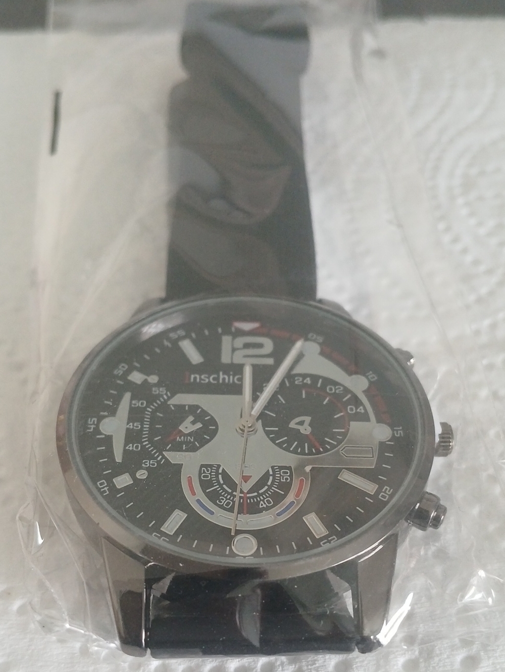 Black Chronograph Men’s Watch